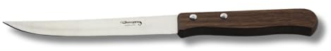 Keroppa, Cuchillo Essential Cheff Roble, Cuchillo para Cortar, Acero Inoxidable, Uso Doméstico, Mango Ergonómico, Fabricado en España, Corte Preciso (Cuchillo Verdulero 15 cm.)