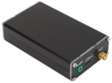 Tomvorks FM-sändare LCD-frekvensdisplaysändning med Teleskopantenner 2KM 0,5W 76-108MHz