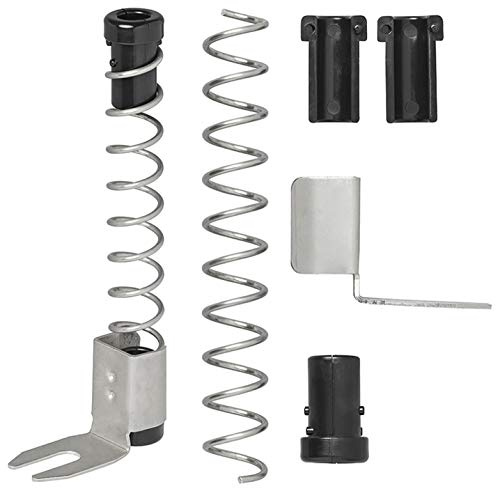 ProPlus 343014 Cable de Resorte Protector de Cable para Remolque Caravana | Longitud 218 mm - Incluye soporte y accesorios de montaje - Montaje DIY sin herramientas especiales