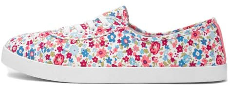 Lilley Pippa Womens Multi Floral Canvas Shoe - Size 7 UK - Multicolour