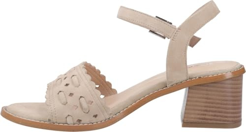 Hush Puppies Women's Lacie Heeled Sandal, Taupe, 5 UK