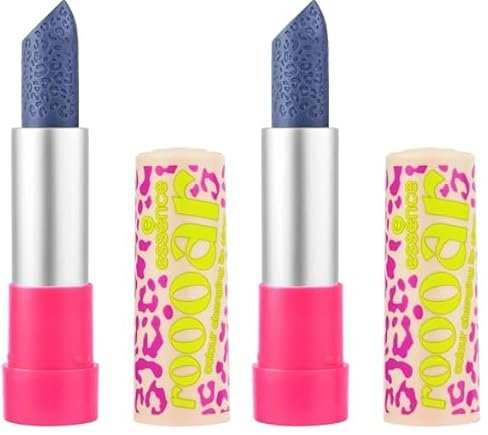 Essence Cosmetics roooar colour changing lip glow, adattamento al colore, naturale, 3.4 g (Confezione da 2)