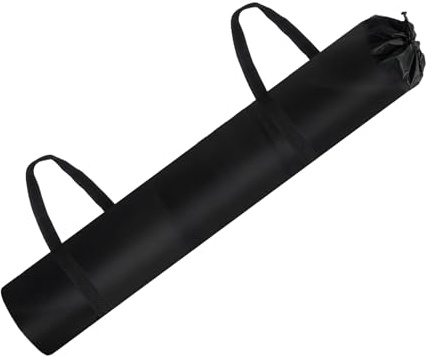 Klmnop Jumbo Rug Storage Bag with 2 Portable Carrying Handles, Large Drawstring Carpet Bag for Rugs up to 9×12 Ft, Rug Shipping Bags for Rug Moving(24×130 Inch)