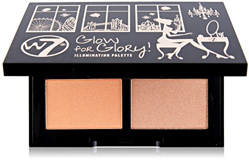W7 Glow for Glory! Illuminating Palette Lidschattenpalette, 1 Stück