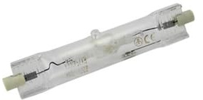 Levitantes Metallhalogenid. Sockel. RX7s. 70 W.