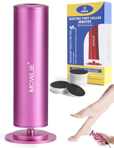Electric Foot File,Hard Skin Remover,Professional Pedicure Tools Set with 60 Grinding Discs for Dry Dead Skin Cracked Heels Calluses
