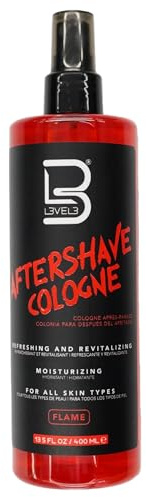 L3 Colonia en aerosol para después del afeitado de nivel 3 – Soft Skin – Refresca y alivia la cara y la piel – fórmula hidratante nivel tres después del afeitado
