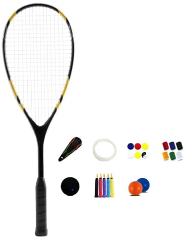 FANSHINUO Raqueta de squash absorbente de golpes, material profesional para principiantes, peso ligero