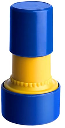 Generisch Sello de Reloj de Aprendizaje, Juguete Educativo portátil Interactivo y juguetón,Sello de Reloj para niños - para niñas niños casa Escuela Arte Pintura álbum de Recortes cumpleaños