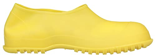WORKBRUTES 35113.LG Hi-Top Overshoe Cleated Outsole PVC Boot, Large, Yellow