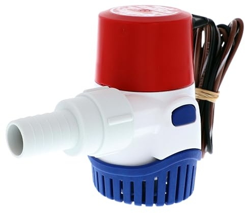 Rule 25SA, 12V Automatic Bilge Pump - Fully Submersible - 500GPH