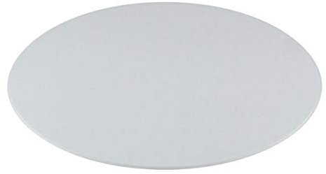 Miss Bakery's House® Cake Board - Acryl - Weiß - Rund - Ø 25 cm - Tortenunterlage - wiederverwendbar - abwaschbar - stabil - Tortenplatte – glänzend