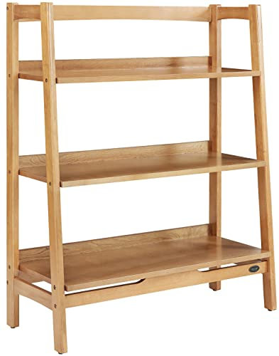 Crosley Furniture Landon Wide Etagere Bookcase - Acorn