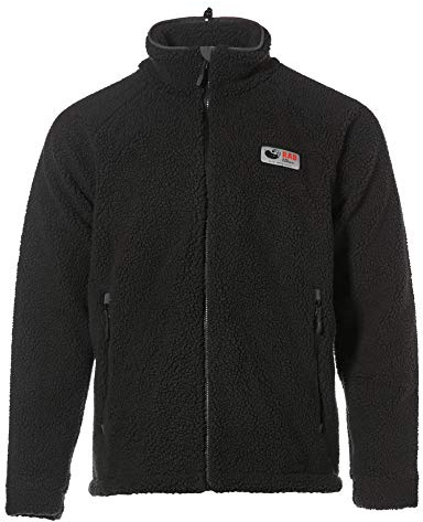 Rab Men's Original Pile Lightweight Fleece Jacket for Trekking & Climbing - Black - Large