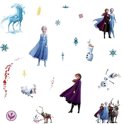 RoomMates RMK4075SCS Frozen 2 Peel and Stick Wall Decals