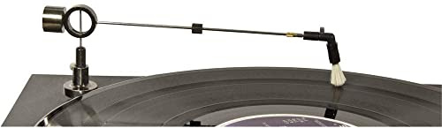 Braccio di pulizia a secco per dischi in vinile con spazzola per capelli di capra/carbonio