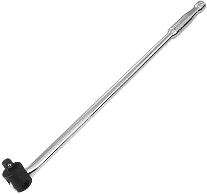 DURATECH 1/2 Gelenkgriff 600 mm, Maximales Drehmoment 780 N·m, mit Flexiblem Kopf, Federbelastete Kugelkonstruktion, für Autoreparaturen und DIY