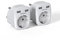 TESSAN 2 Pack Adaptateur Afrique du Sud France avec USB, 3 en 1 Adapter avec 2 USB, 2500W Prise France vers Afrique du Sud, Adapter Type M pour Namibie, Lesotho