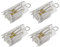 Milageto 4X cerraduras de cordón para persiana Veneciana, Cerradura para persiana de Ventana, Cerradura de cordón de persiana Romana Transparente para Cocina,