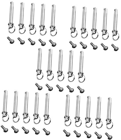 IMIKEYA 25sets Solid Shaft Rivet Fan Shaft Replacement for Portable Fans Handheld