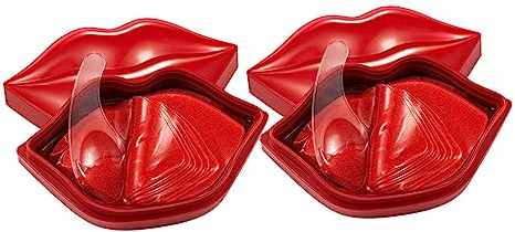 Didiseaon 40piezas Mascarillas De Gel Para Labios Cuidado Labial Nocturno Mascarilla Antiarrugas Almohadillas Labiales Herramienta Cuidado Labial De Gel Para Dormir