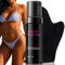 Mousse Autoabbronzante, Self Tanning Foam, autoabbronzante viso e corpo, Autoabbronzante in Mousse scura finta con applicatore a guanto per il corpo,Adatto a Tutti gli Incarnati