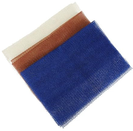 Ipetboom 3pièces Filets Exfoliants Pour Éponge De Bain Africaine De Exfoliant Pour Nettoyage Et