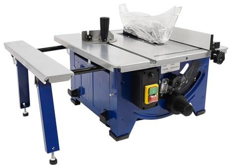 Piccola sega circolare da tavolo, 1200 W, 4800 giri/min, portatile, elettrica, regolabile, multifunzionale, per la lavorazione del legno, taglio acrilico