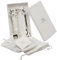 Twinkle Twinkle - Coffret Cadeau de Naissance / Baptême - Set de 3 Couverts en Plaqué Argent - 15.4 x 9.4 x 2.6 cm