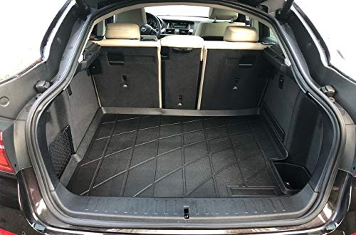 Premium Cargo Liner for BMW X4 2015-2025 - Custom Fit Car Trunk Mat - All-Season Black Cargo Mat - 3D Shaped Laser Measured Trunk Liners for BMW X4 2015-2025