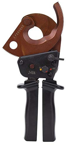 Herramienta automática para pelar cables, J40A 300 mm² Trinquete Tijeras de cable de grado industrial Hardware Herramienta de corte manual