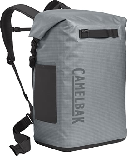 CamelBak ChillBak Pack 30 Soft Cooler Backpack with 6L Fusion Group Reservoir, Monument Grey