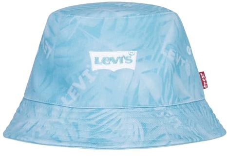 Levi's Unisex-Kinder LAN Reversible Bucket Cap 9A8612 Baby Hut, Clearwater, One Size
