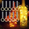 TINYOUTH 10PCS Wine Bottle Lights with Cork Warm White Light, 2M/6.5FT 20 LED Battery Operated Bottle String Light Steady on for DIY Party Wedding Christmas Decor