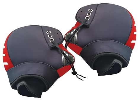 Guanti da manubrio per moto, resistenti all'usura, protettivi e antivento, guanti da equitazione per uomo al freddo, antivento, scaldamani ATV
