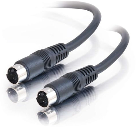 C2G 40915 Value Series S-Video Cable, Black (6 Feet, 1.82 Meters)