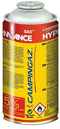 Campingaz CG 1750 Hyperfromance Screw On Gas Cartridge, for Campingaz Hyperformance Blowlamps and Blowtorches, Compact and Resealable Canister