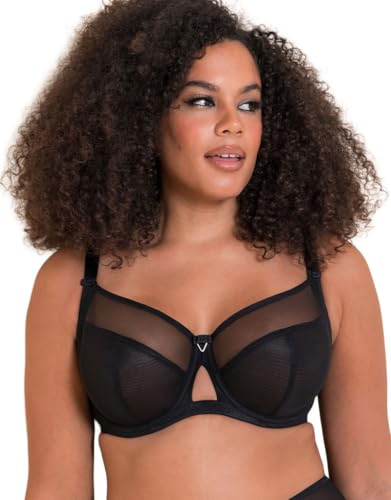 Curvy Kate Victory Balcony Bra Soutien-Gorge Femme, Noir, 90J