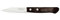 Tramontina Cuchillo para Frutas y Verduras, de Acero Inoxidable y Mango de Madera Tratada Polywood 7,5 cm