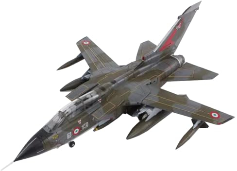 FMOCHANGMDP Flugzeug Legierung Modelle, 1/72 Skala Italian Air Force Tornado IDS 1980 Modelle, Spielzeug und Geschenke für Erwachsene, 9.1Inch x 3.2Inch