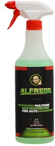 Alfredo Pulitore 750ml | pulitore tessuti, plastiche, pelle, volante, cielo interno, cerchioni, rimuove moscerini