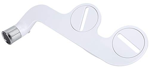 Fdit Bidé para Inodoro, Accesorio para bidé No Eléctrico con Rociador de Agua Fría con Doble Boquilla y Conexión de Agua Dulce, para Limpieza Higiénica y Uso Cómodo