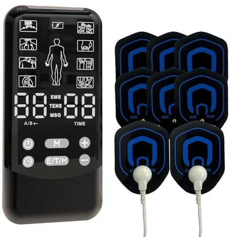 Electrostimulateur Musculaire 3 en 1 TENS/EMS/Massage Appareil Stimulation