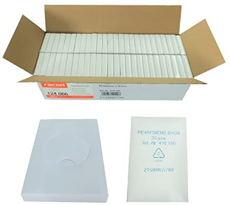 1500 Hygienebeutel für Damenhygiene | universal | Kunststoff | geeignet für alle Kassettenspender