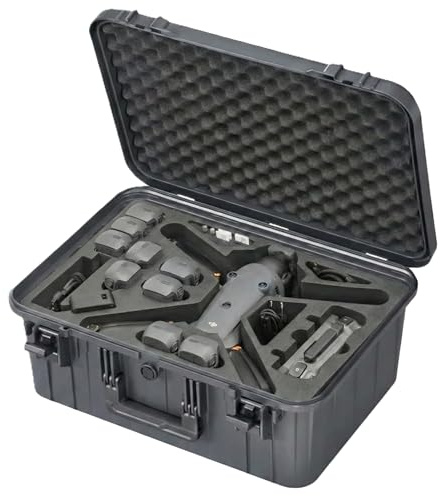 TomCase Drohnenkoffer „Ready-to-Fly” für DJI Mavic 4 Pro, Fly More/Creator Combo, mt RC2/RC Pro 2 – Hardcase, wasserdichter ECO Schutzkoffer – Made in Germany