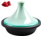 YLWX Plat a Tajine émaillée Marocaine, Marmite Tajine En Fonte, Mijoteuse Faite à La Main, Plat Tajine à Induction, Poele a Frire (Color : Vert)