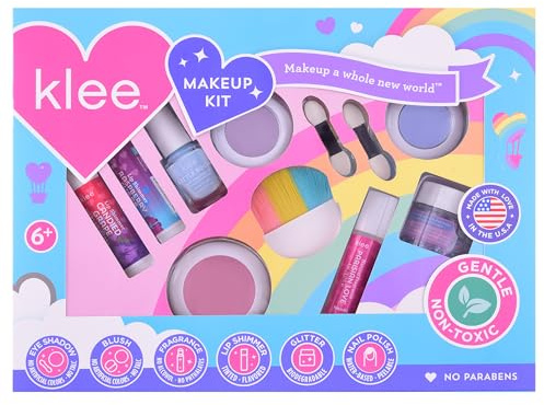 LunaStar Luna Star Klee Ultimate Makeup Set, Soft and Non-Toxic, Suitable for Kids (Arc Of Joy)