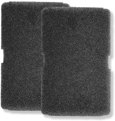2 Pièces Filtre Seche Linge Beko, Filtres en Mousse pour Beko Grundig Blomberg ElektraBregenz 2964840100, Filtre Éponge pour Sèche-Linge à Pompe Chaleur et Séchoir à Condensation 240 x 155 x 11 mm