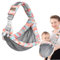 Baby-Seitentrage, atmungsaktive verstellbare Babytrage, kindertrage seitlich, babytrage cover, softshell cover babytrage, ergonomisch, geeignet für Babys von 3 bis 36 Monaten