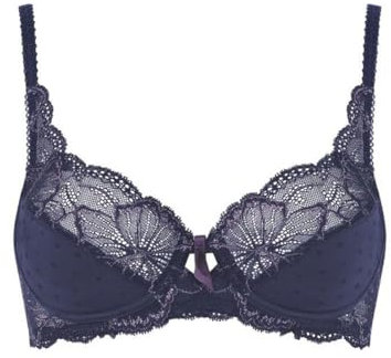Reggiseno Triumph Balconcino Ferretto Pizzi Taglie Grandi Amour Spotlight W Taglia 3 Coppa F Angora 6308